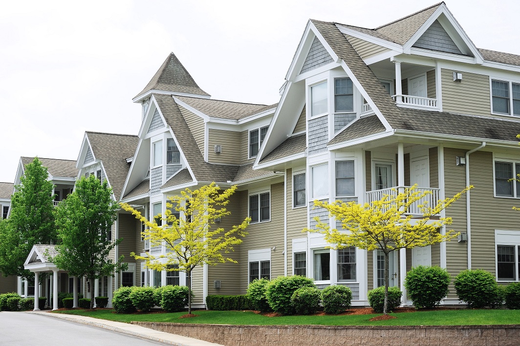 apartments viewed from the front