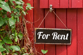 For Rent sign