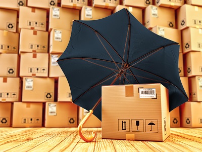 Umbrella protecting boxes