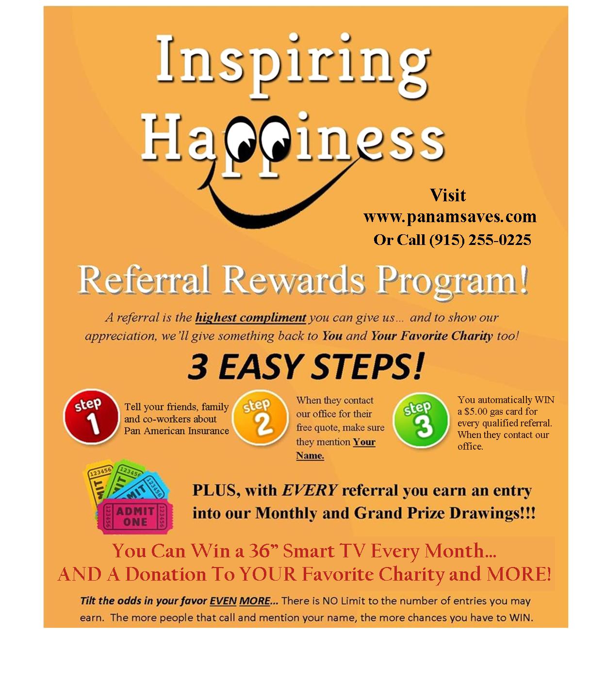 Referral Rewards Program