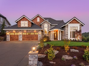 outside of a home
