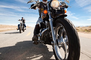 man riding motorcycle