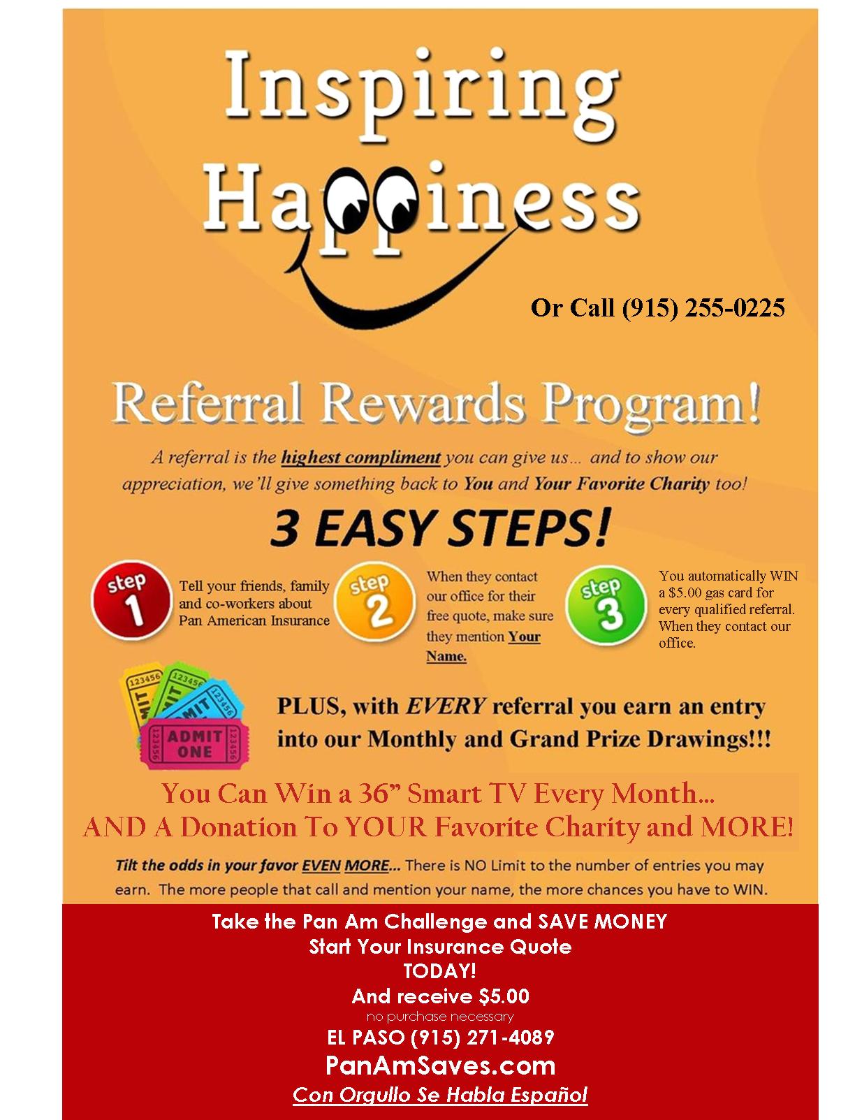 Referral Rewards Program